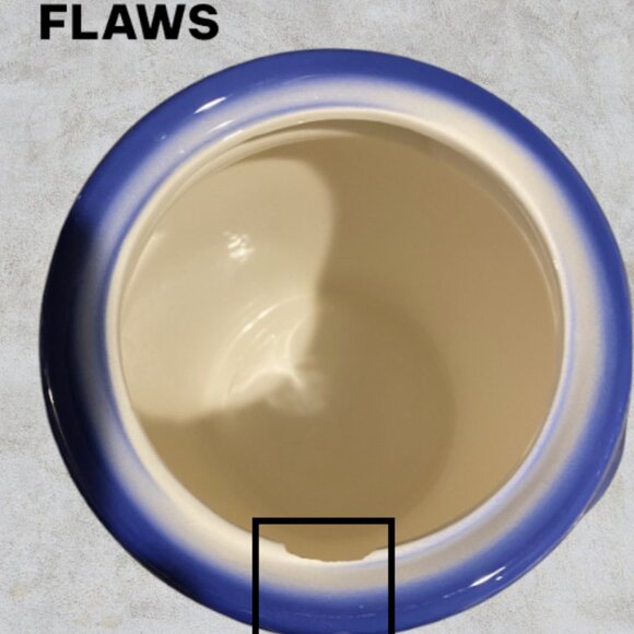 COOKIE JAR -- Snowman, Blue and White Christmas/Holiday Theme, New In The Box - Picture 9 of 11